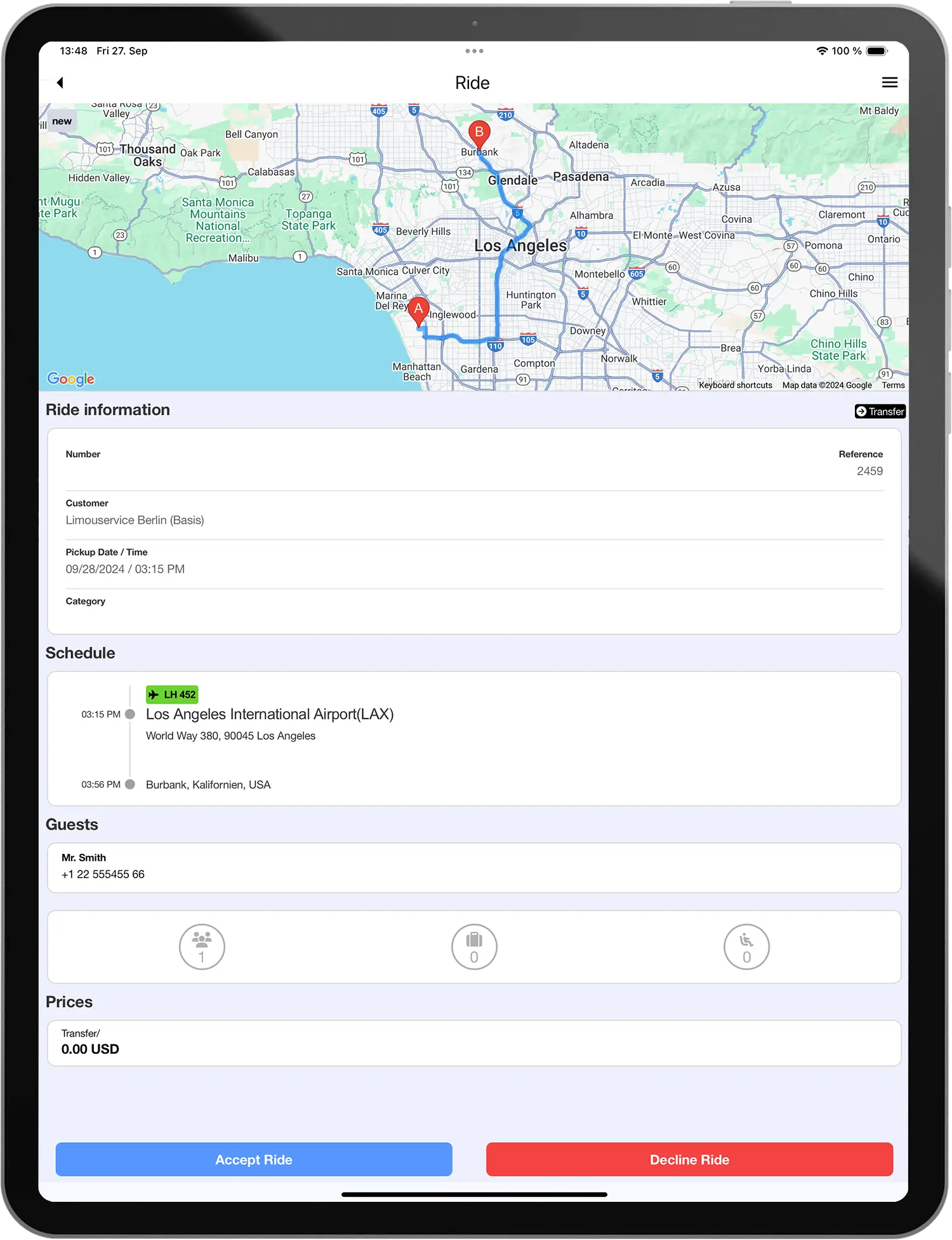 LimouApp-current-ride-map-info